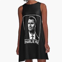 Charlie Kirk A-Line Dress