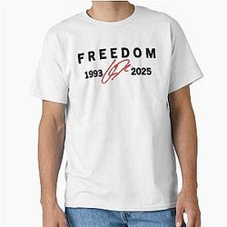 Freedom Signature 1993 Charlie Kirk Tribute Classic T-Shirt