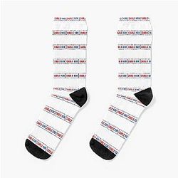 Charlie Kirk American Patriot Hero Socks