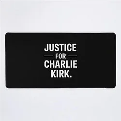 Charlie Kirk Desk Mat