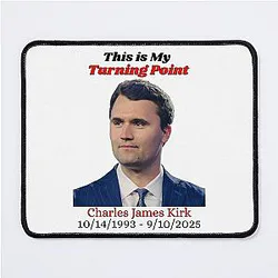 Charlie Kirk This is My Turning Point 1993-2025 Mouse Pad