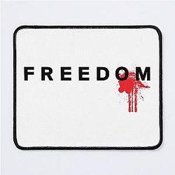 Freedom Blood Fight For Charlie Mouse Pad