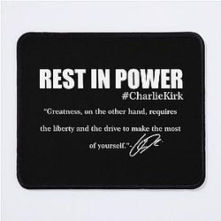 Rest In Power Charlie Kirk Quote Tribute Signature