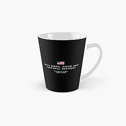 Commemorate Charlie Kirk with Faithful Servant Tall Mug
