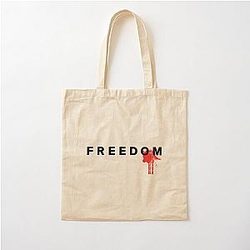Freedom Blood Splatter Fight Tote Bag
