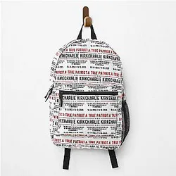 Charlie Kirk A True Patriot Backpack