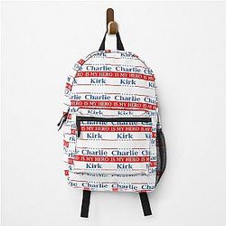 Charlie Kirk Is My Hero Backpack
