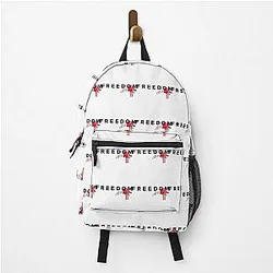 Freedom Signature Red Blood Backpack Charlie Kirk Tribute 1993-2025