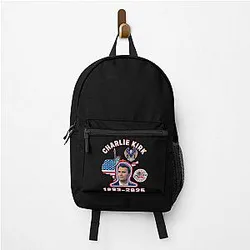 Rest in peace Charlie Kirk rip backpack