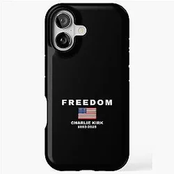 Charlie KirkFreedomCharlie KirkiPhone Tough Case