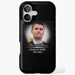 Rest in Peace Charlie Kirk iPhone Case