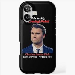 Charlie Kirk This is my Turning Point iPhone Tough Case
