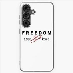 Freedom Signature 1993-2025 Charlie Kirk Tribute Samsung Galaxy Case
