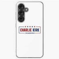 Charlie Kirk American Hero Samsung Galaxy Soft Case