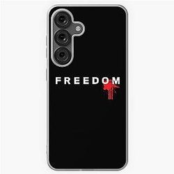 Freedom Blood Splatter Fight for Charlie Kirk Samsung Galaxy Case