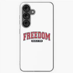 Freedom Charlie Kirk Tribute Samsung Galaxy Case
