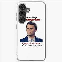 Charlie Kirk This is my Turning Point 1993-2025 Samsung Galaxy Case