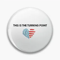 In Loving Memory of Charlie Kirk Pin