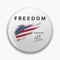 PIN FREEDOM CHARLIE KIRK
