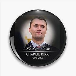 Rest In Peace Charlie Kirk Pin