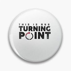 This is our turning point Charlie Kirk USA Justice for Charlie Kirk Pin