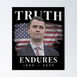 Charlie Kirk - Justice for Charlie Kirk, Pray for Charlie Kirk Poster