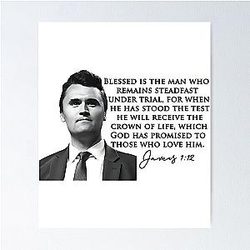 Charlie Kirk A Patriot Poster