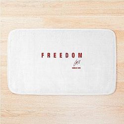 Freedom Charlie Kirk Bath Mat