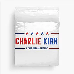Charlie Kirk American Duvet Cover
