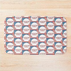 Justice for Charlie Kirk Bath Mat