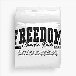 Freedom Charlie Kirk Great American Hero Cover