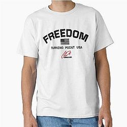 Charlie Kirk Freedom Turning Point Classic T-Shirt