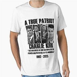 American Patriot Charlie Kirk Essential T-Shirt