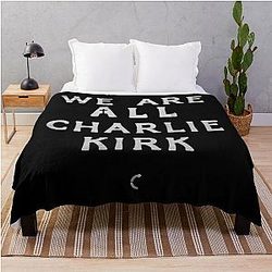 We Are Charlie Kirk Throw Blanket