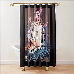 Charlie Puth Shower Curtain