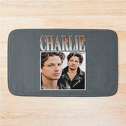 Funny Charlie Puth Bath Mat
