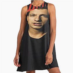 H7338 Charlie Puth Attention Dress