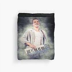 Music by Charlie Puth Duvet Cover