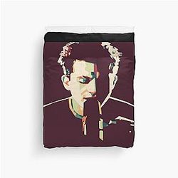 Music - Charlie Puth Duvet Cover