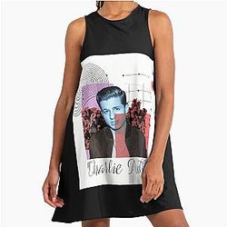 Music - Charlie Puth A-Line Dress