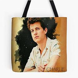 Music - Charlie Puth All Over Print Tote Bag