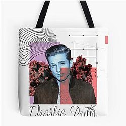 Music - Charlie Puth All Over Print Tote Bag