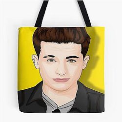 Music - Charlie Puth All Over Print Tote Bag