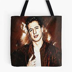 Music Charlie Puth All Over Print Tote Bag