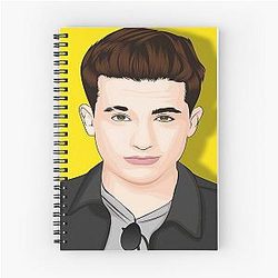 Charlie Puth Spiral Notebook