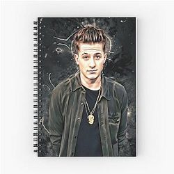 Charlie Puth Spiral Notebook