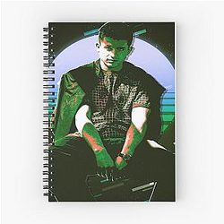 Music by Charlie Puth Spiral Notebook