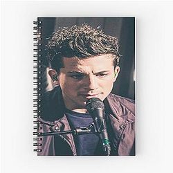 Music - Charlie Puth Spiral Notebook
