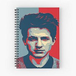 Music - Charlie Puth Spiral Notebook