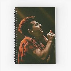Music by Charlie Puth Spiral Notebook